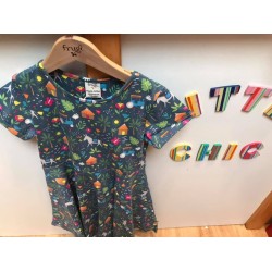 Dress - SKATER - FARM - Short sleeves - FRUGI - Indies exclusive 
