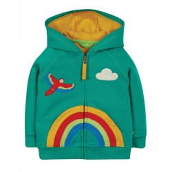 Hoody - Frugi - Helford - Parrot - Zip up