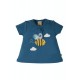 Top - Frugi - Amber -  India  Blue Ink and Bee Bug  