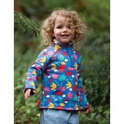 Fleece - GARDEN - Frugi - FLOWERS - Lotus Flower  Bloom - clearance