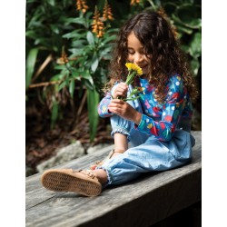 Top - FLOWERS - Frugi - Bryher - Lotus Bloom