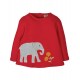 Top - Frugi - Connie - Red -  Elephant