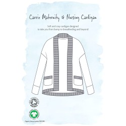 ADULT - Cardigans - FRUGI - Carrie - Grey and Rainbow sleeve 