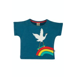 Top - Frugi - Sophia - Crane Bird