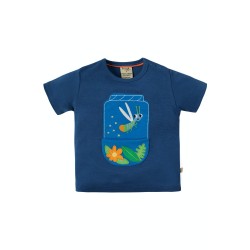 Top - Garden -  Frugi - Polzaeth - FIREFLY BUG  - last size