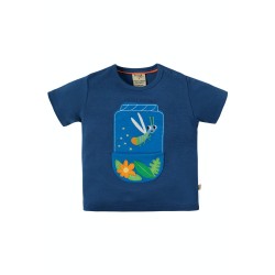 Top - Frugi - Polzaeth - FIREFLY BUG  - last size