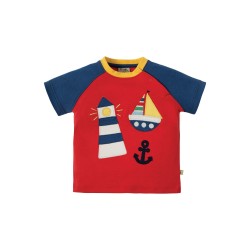 Top - Frugi - Renny - Lighthouse - last size 0-3m