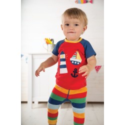 Top - Frugi - Renny - Lighthouse - last size 0-3m