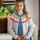 Dress - Frugi - Fleur - Tiered - Chambray Floral Flowers