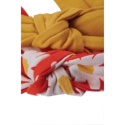 Hair Accessories - Band -FLOWERS - FRUGI - Astrid - 2 pc - Orange Daisy