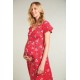 ADULT - Dress - FRUGI - Amalie - Red Flower - ladies UK 10, 12, 14, 16 ,18 - one of each size in sale