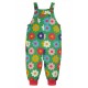 Trousers - Dungarees Parsnips - FRUGI - Green - Rainbow Daisy flower