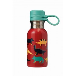 Bottle - Frugi - Splish Splash - True Red Dinosaurs - sale