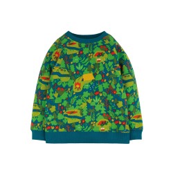 Jumper - CAMPING - Frugi - REX - Sweatshirt - Green