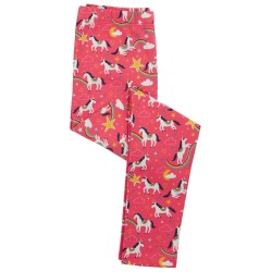 Leggings - Animals - UNICORN - FRUGI - LIBBY - PINK - Watermelon Rainbow Star 