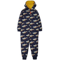 Snuggle suit - Frugi - Big Kids - SHARKS