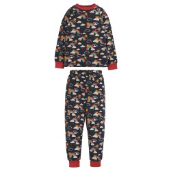 Pyjamas - Frugi - Twilight - Indigo Blue - Rainbow Skies