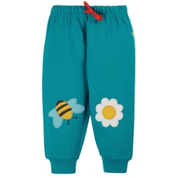 Trousers - Crawlers - FLOWERS - Frugi - Bee and Daisy Knees