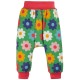 Trousers - Parsnip Pants - FRUGI - FLOWER - Green and Rainbow Daisy flower 