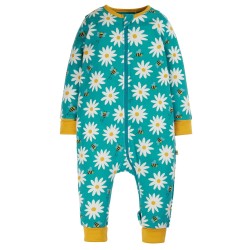 Babygrow - Romper - FRUGI - Zelah Onesie - Zip Up - Bee