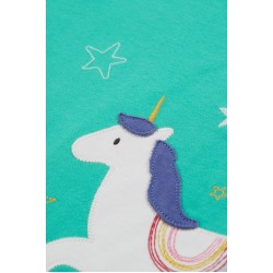 Top - UNICORN - Frugi - Avery - Pacific Aqua 
