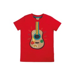 Top - MUSIC - GUITAR - Frugi - Avery - Red - last size