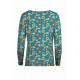 ADULT - TOP - FRUGI - BRYHER - Dahlia - TEAL - ladies UK 8, 12, 14, 16 , 18  (kids matching clothes also available)  