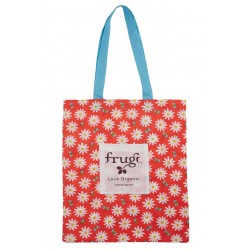 Bag - TOTE - Frugi - DASY - Orange Daisies Flowers