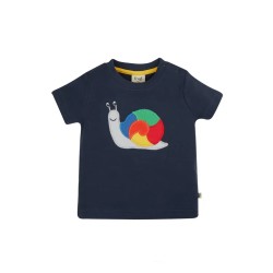 Top - GARDEN - Frugi - Creature - SNAIL - National Trust specials 