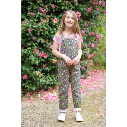 Trousers - Dungarees - Frugi - Hebe -  Daisy Flower Fields-  2-3 and 7-8yr 