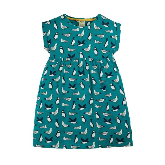 Dress - Frugi - Fran - Camper Blue Sea Birds 