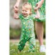 Trousers - Dungarees Playsuit Romper - Frugi - Esther - Green Hedgerow 