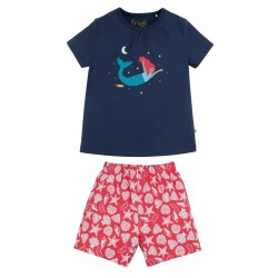 Pyjamas - SEA - SUMMER - Frugi - Fearne - Glow in the dark - Mermaid 
