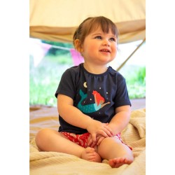 Pyjamas - Summer - Frugi - Fearne - Glow in the dark - Mermaid 