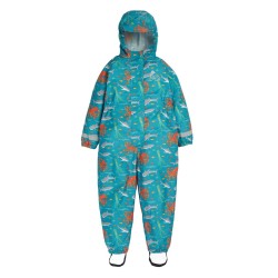 ALL IN ONE SUIT - SEA - Frugi - RAIN - PUDDLE - What lies below sea - last two
