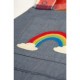 Trousers - Dungarees - Frugi - Reversible - Rio - Rainbow Check and Chambray Denim 