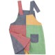 Dress - Frugi - Zoey - Dungarees Dress - Hotch Potch Colour Block  - last size
