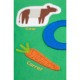 Top - Frugi - Avery - C is for cow, cloud, chicken, carrot , cat...- Green