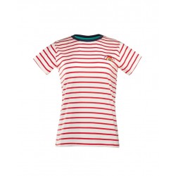 GROWN UP - ADULT - Frugi - TOP - Positivitee - Red Stripe and Rainbow -ladies UK size 8, 10, 12, 14, 16. 18 SS22 - 1 of each - flash offer 