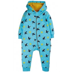 Snuggle Suit - Baby and Toddler - FRUGI - PUFFINS 