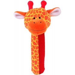 Toys - Rattle - GIRAFFE - Squeakaboos - from 0m