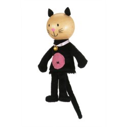 Toys - Pocket Toys - Puppet -  FINGER - CAT - Black Kitty