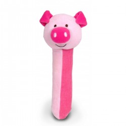 Toys - Rattle - PIG - Squeakaboos - from 0m