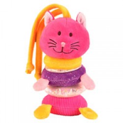 Toys - Rattle - CAT - Sensory Buzzy Body - Soft and strechy 