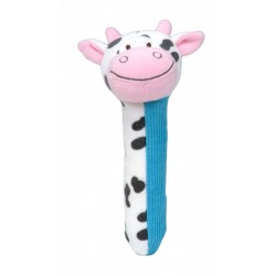 Toys - Rattle - COW - Squeakaboos - from 0m