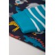 Set - 2pc - Frugi - Harry -  Top and stripy leggings outfit - Indigo Blue Museum life 