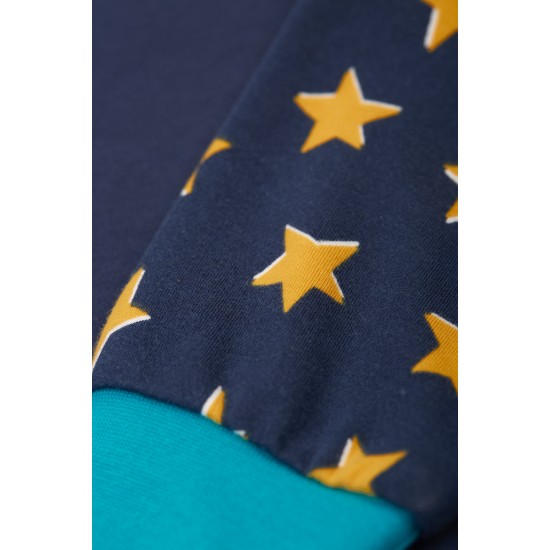 Pyjamas - DINOSAURS - Frugi - Jamie - Navy and stars