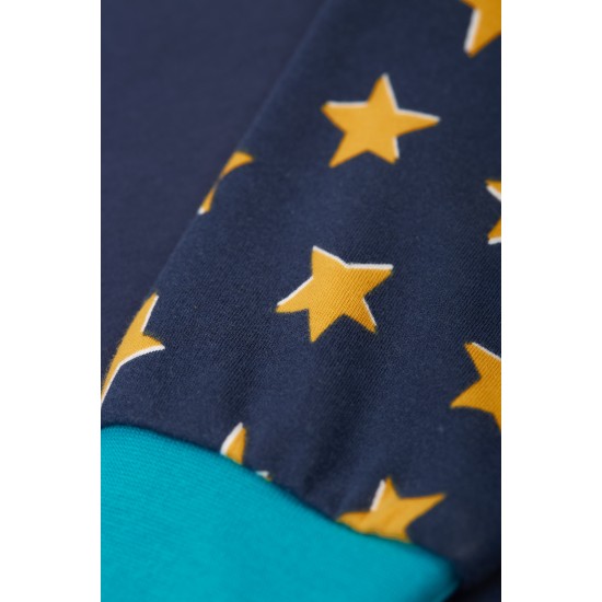 Pyjamas - Frugi - Jamie - DINOSAR - Navy and stars