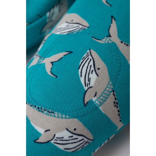 Trousers - Crawlers - SEALIFE - Frugi - Whales 