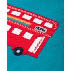 Jumper - Frugi - Easy on - London BUS - Switch Sweatshirt - Camper Blue - last size